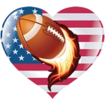 usa sports radio 🏈📻🇺🇸 android application logo